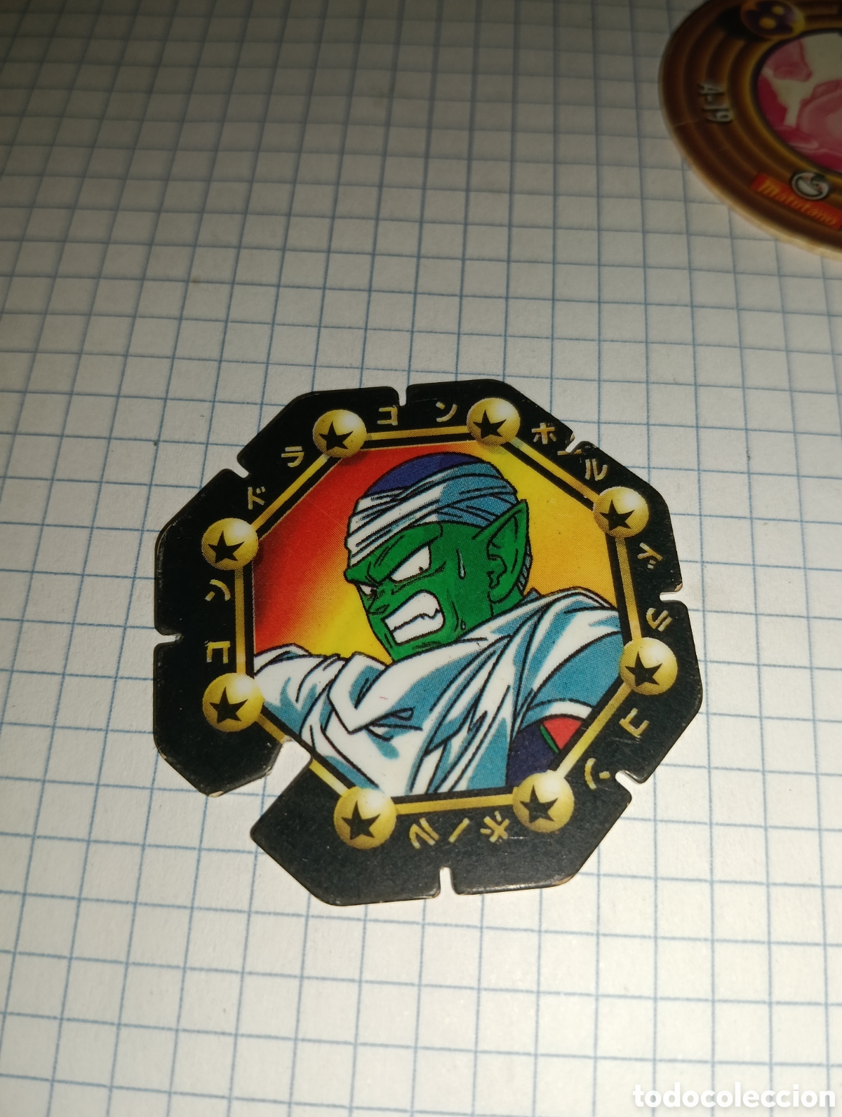 Coleccionismo: Mega Tazo 56 Piccolo Dragon Ball Matutano 1990