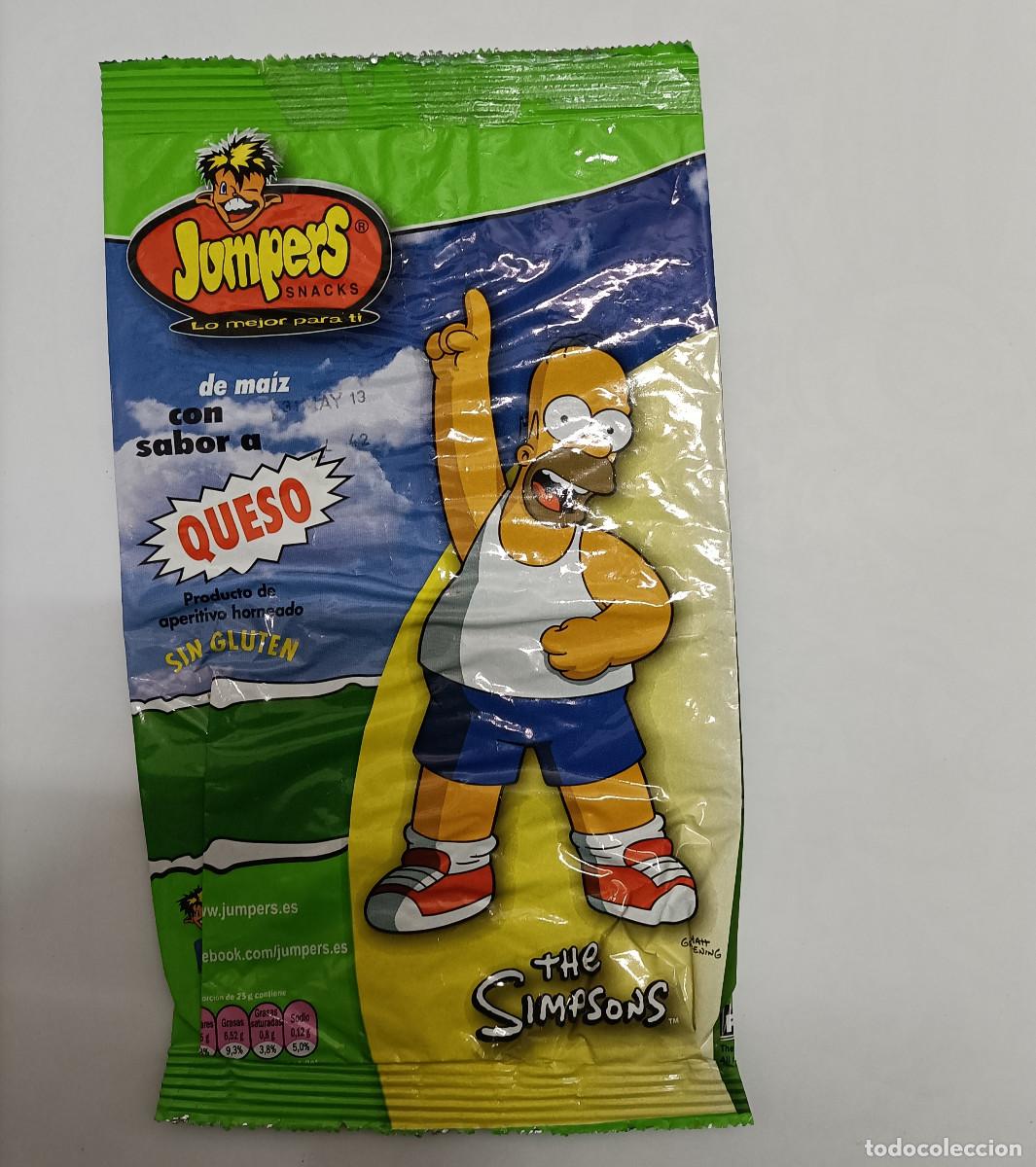 Colecionismo: BOLSA VACIA JUMPERS FINOS DE PROMO JUMPAZOS TRANSFER RELIEVE SIMPSONS homer