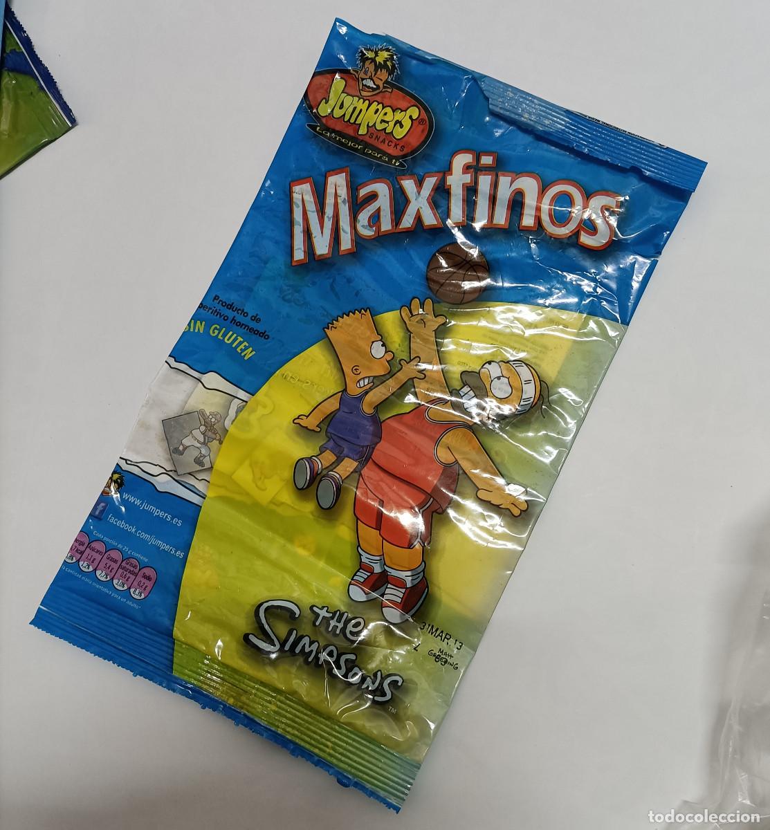 Colecionismo: BOLSA VACIA JUMPERS FINOS DE PROMO JUMPAZOS TRANSFER RELIEVE SIMPSONS bart homer basket