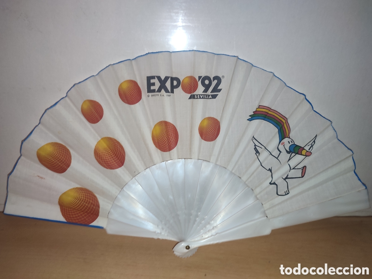 Collectionnisme: Abanico Expo '92 Sevilla Curro Expo 92 Exposici&oacute;n universal 1992
