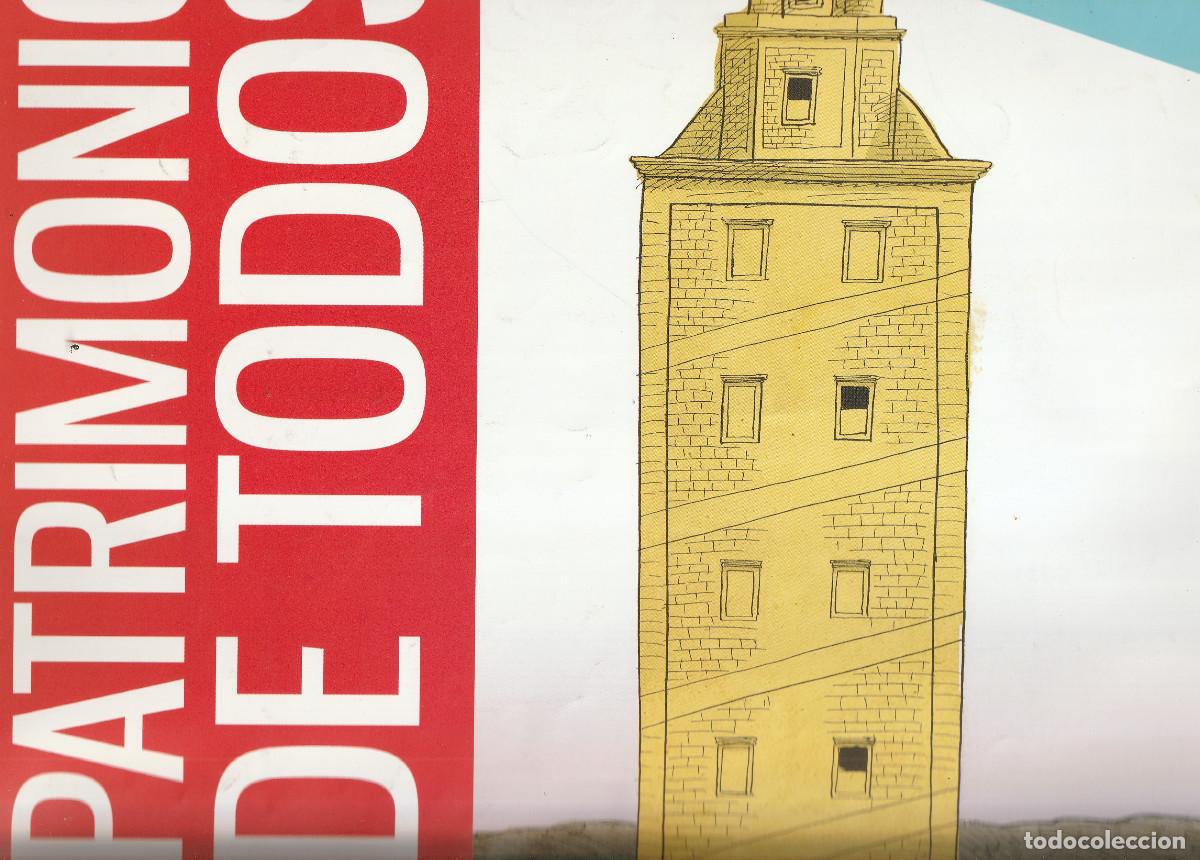 Coleccionismo: 10662 - POSTER GIGANTE DE LA DECLARACION DE LA TORRE DE HERCULES , COMO PATRIMONIO DE LA HUMAIDAD