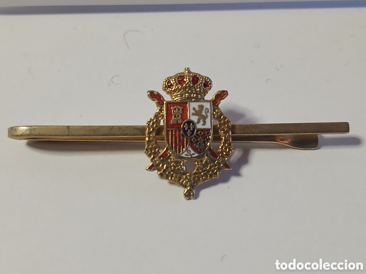 Coleccionismo: Pisacorbata Escudo Casa Real Felipe VI