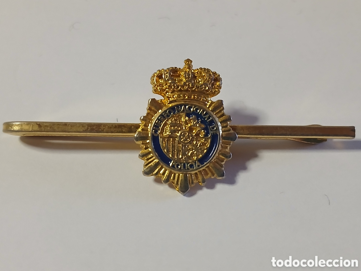 Coleccionismo: Pisacorbata Escudo Antiguo Cuerpo Nacional de Polic&iacute;a
