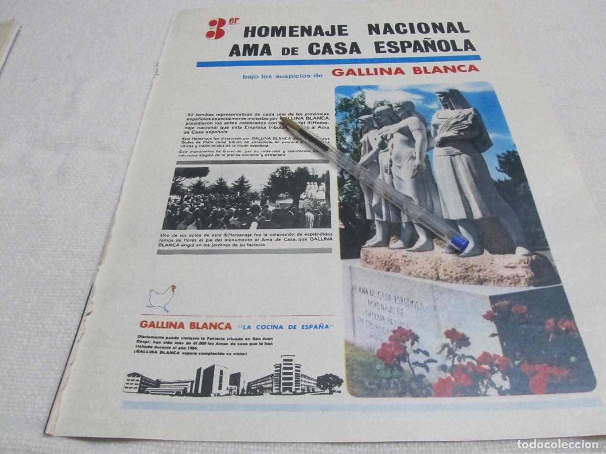 Collectionnisme: PUBLICIDAD GALLINA BLANCA A&Ntilde;OS 60