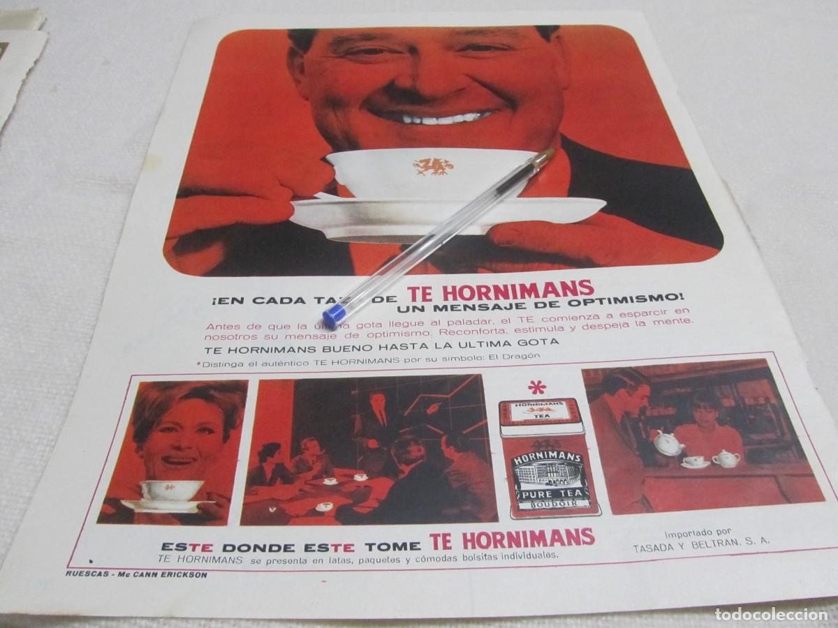 Collectionnisme: PUBLICIDAD TE HORNIMANS A&Ntilde;OS 60