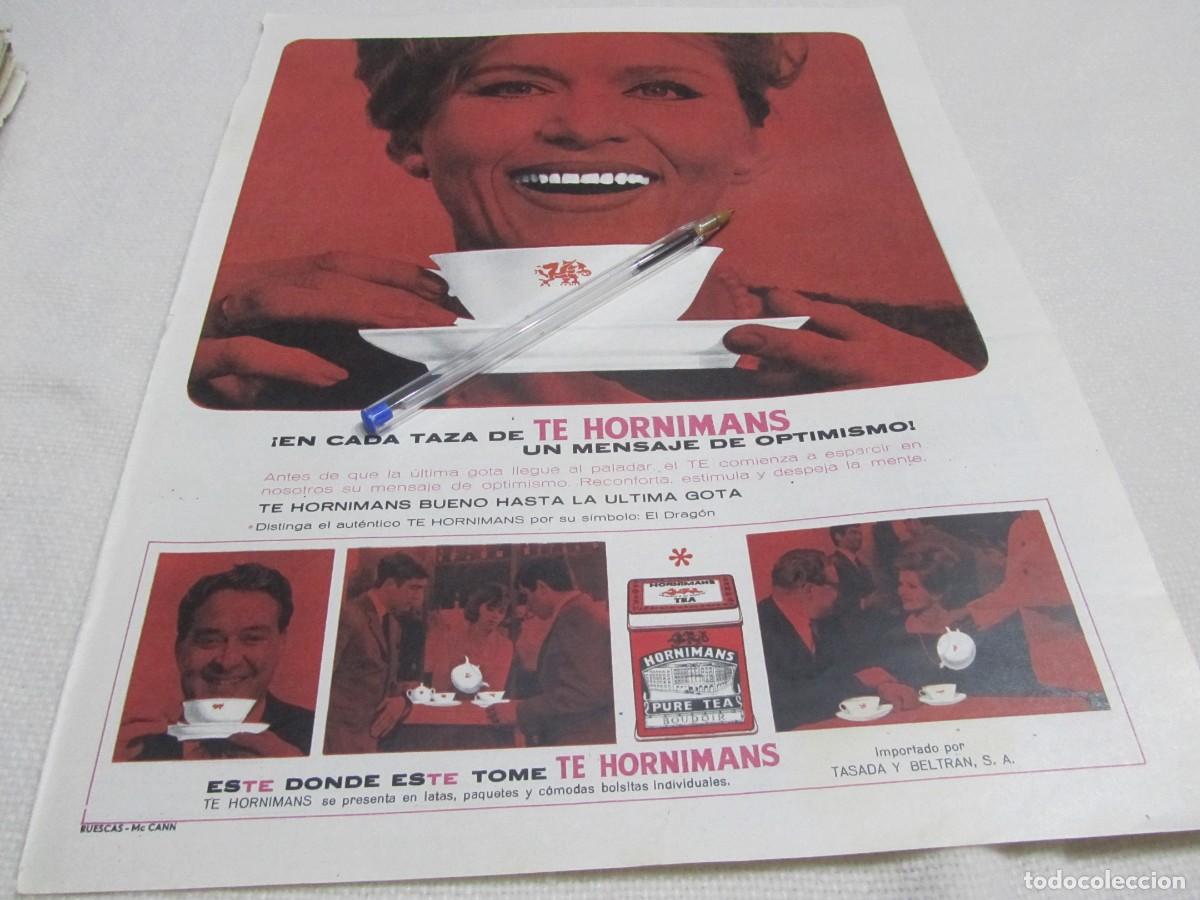 Collectionnisme: PUBLICIDAD TE HORNIMANS A&Ntilde;OS 60