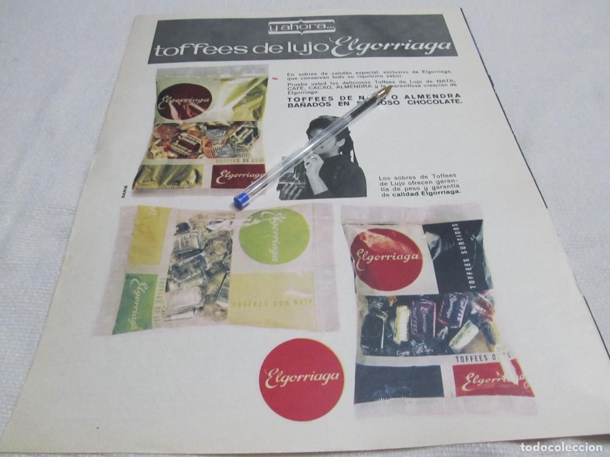 Coleccionismo: PUBLICIDAD CHOCOLATE ELGORRIAGA A&Ntilde;OS 60