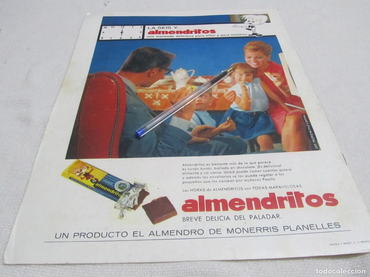 Coleccionismo: PUBLICIDAD MONERRIS PLANELLES ALMENDRITOS A&Ntilde;OS 60