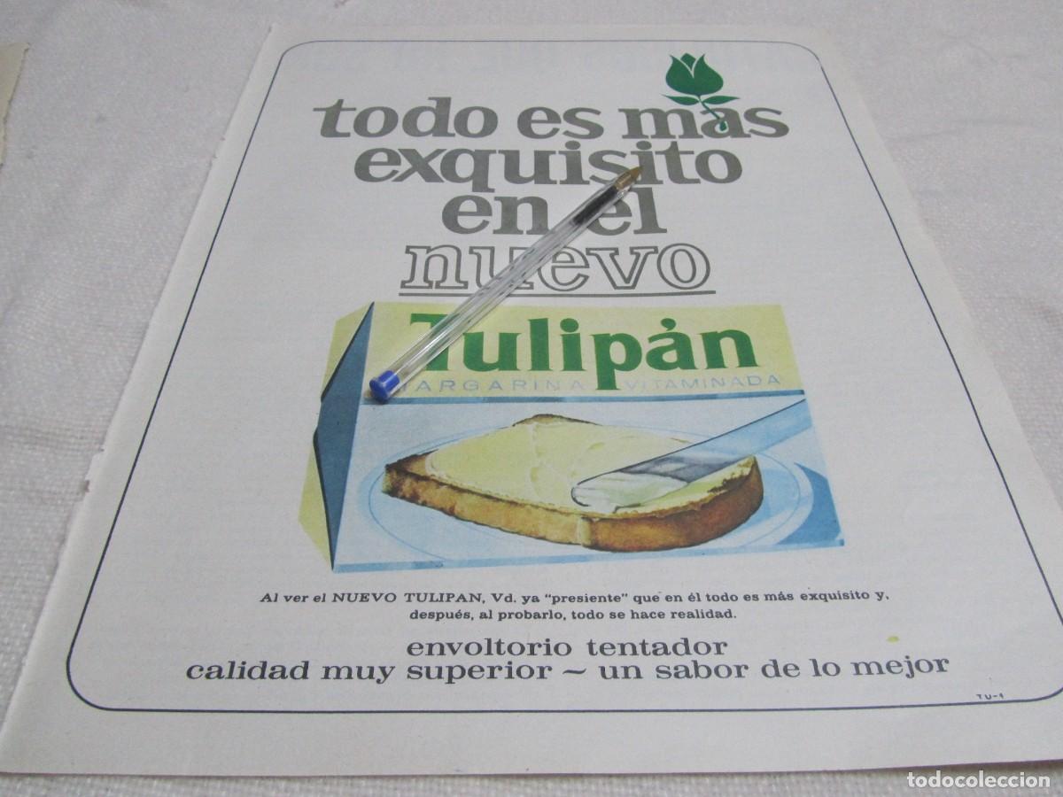 Coleccionismo: PUBLICIDAD MARGARINA TULIPAN A&Ntilde;OS 60