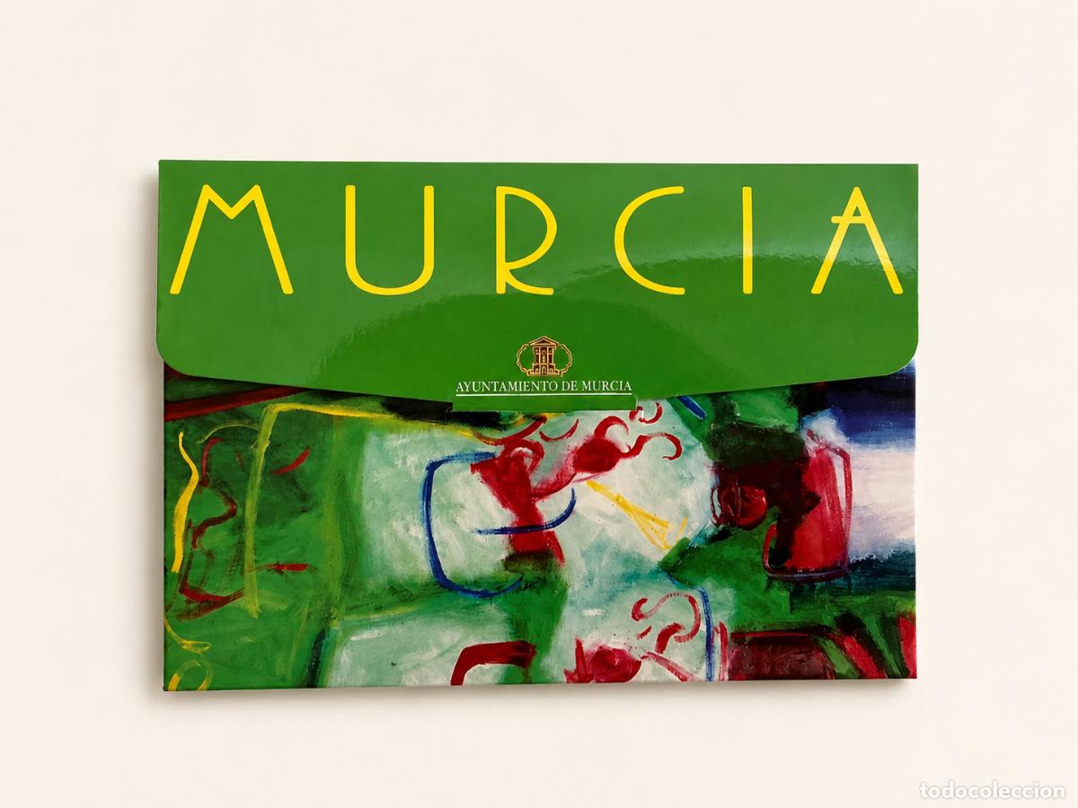 Coleccionismo: Carpeta Murcia 1995 completa 6 postales MUHER Fiestas de Primavera