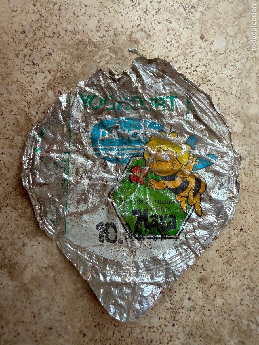 Coleccionismo: Tapa Danone la abeja maya