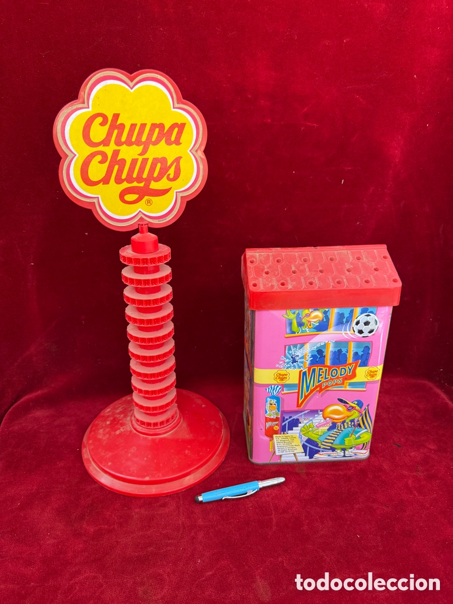 Collezionismo: Lote de dos expositores de tiendas,Chupa Chups!