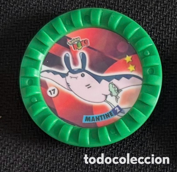 Coleccionismo: Tazo ROKS POKEMON MANTINE 17