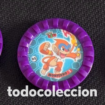 Coleccionismo: Tazo ROKS POKEMON MONFERNO 05