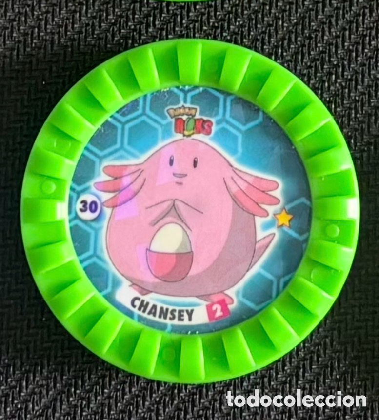 Coleccionismo: Tazo ROKS POKEMON CHANSEY 30