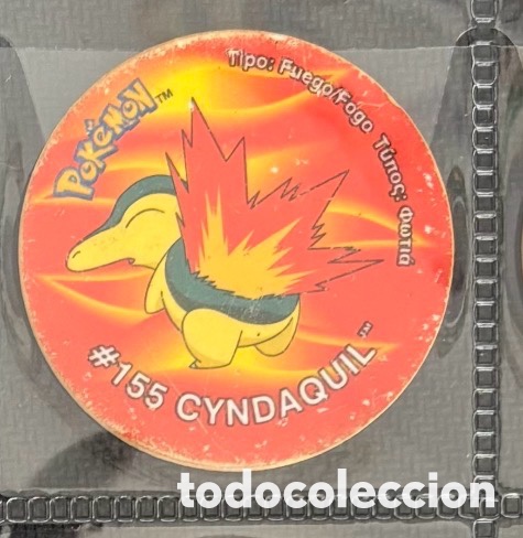 Coleccionismo: Tazo Pokemon CYNDAQUIL 155