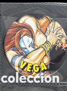 Coleccionismo: Tazo a&ntilde;os 90 STREET FIGHTER chicles Vidal VEGA 10