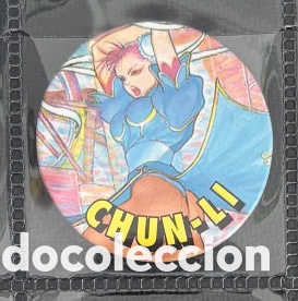 Coleccionismo: Tazo a&ntilde;os 90 STREET FIGHTER chicles Vidal CHUN-LI 21