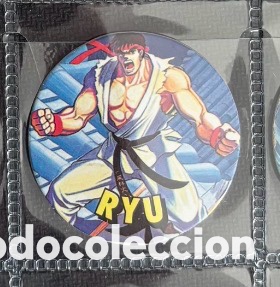 Coleccionismo: Tazo a&ntilde;os 90 STREET FIGHTER chicles Vidal RYU 4