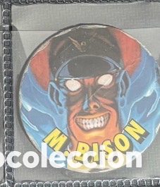 Coleccionismo: Tazo a&ntilde;os 90 STREET FIGHTER chicles Vidal M. BISON 2