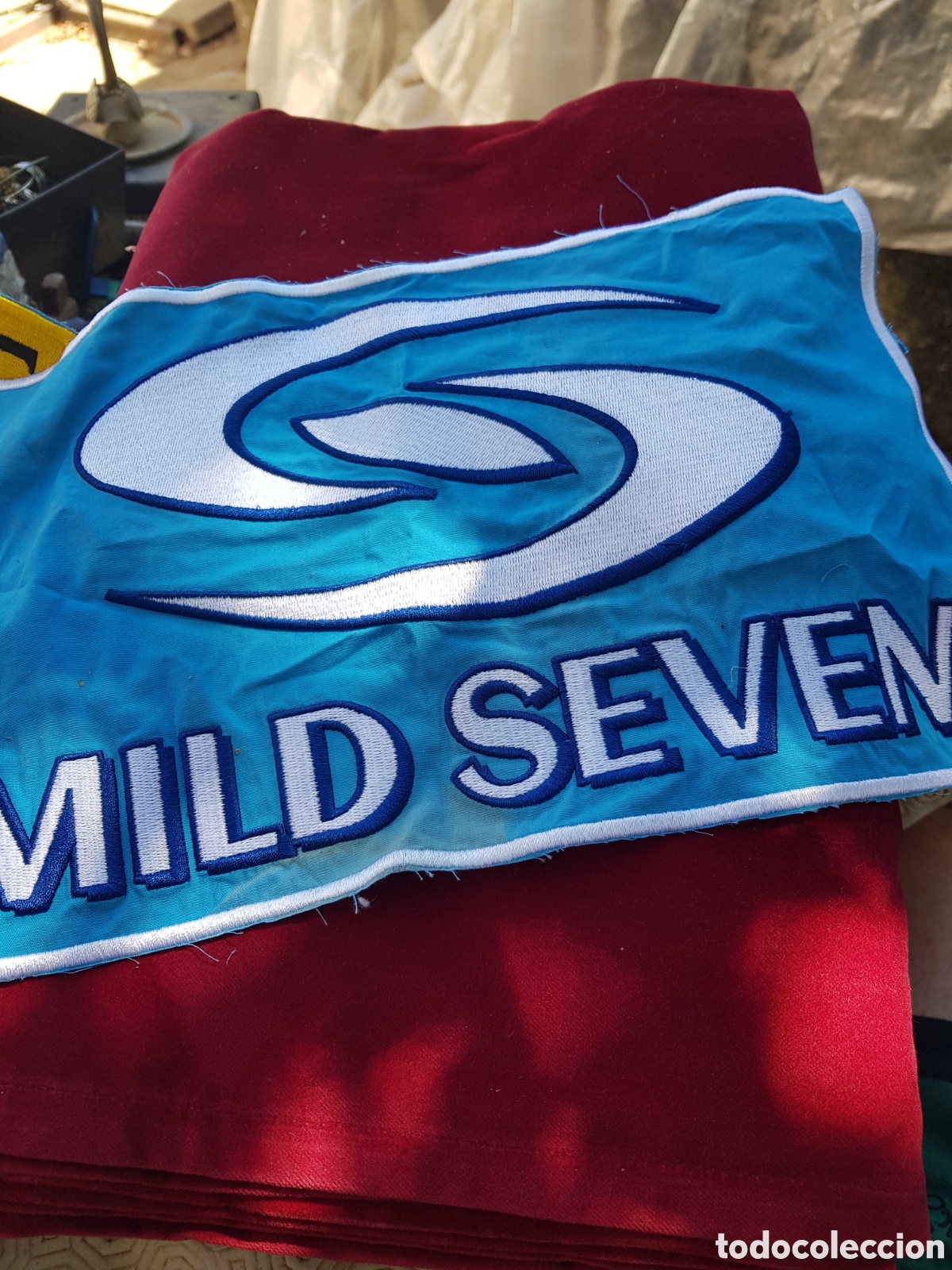 Colecionismo: PARCHE GIGANTE BORDADO MILD SEVEN
