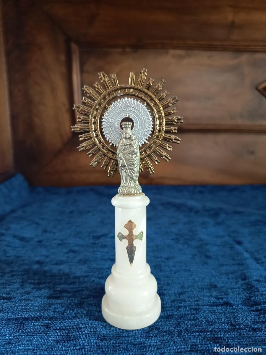 Coleccionismo: Virgen del Pilar 14 cm