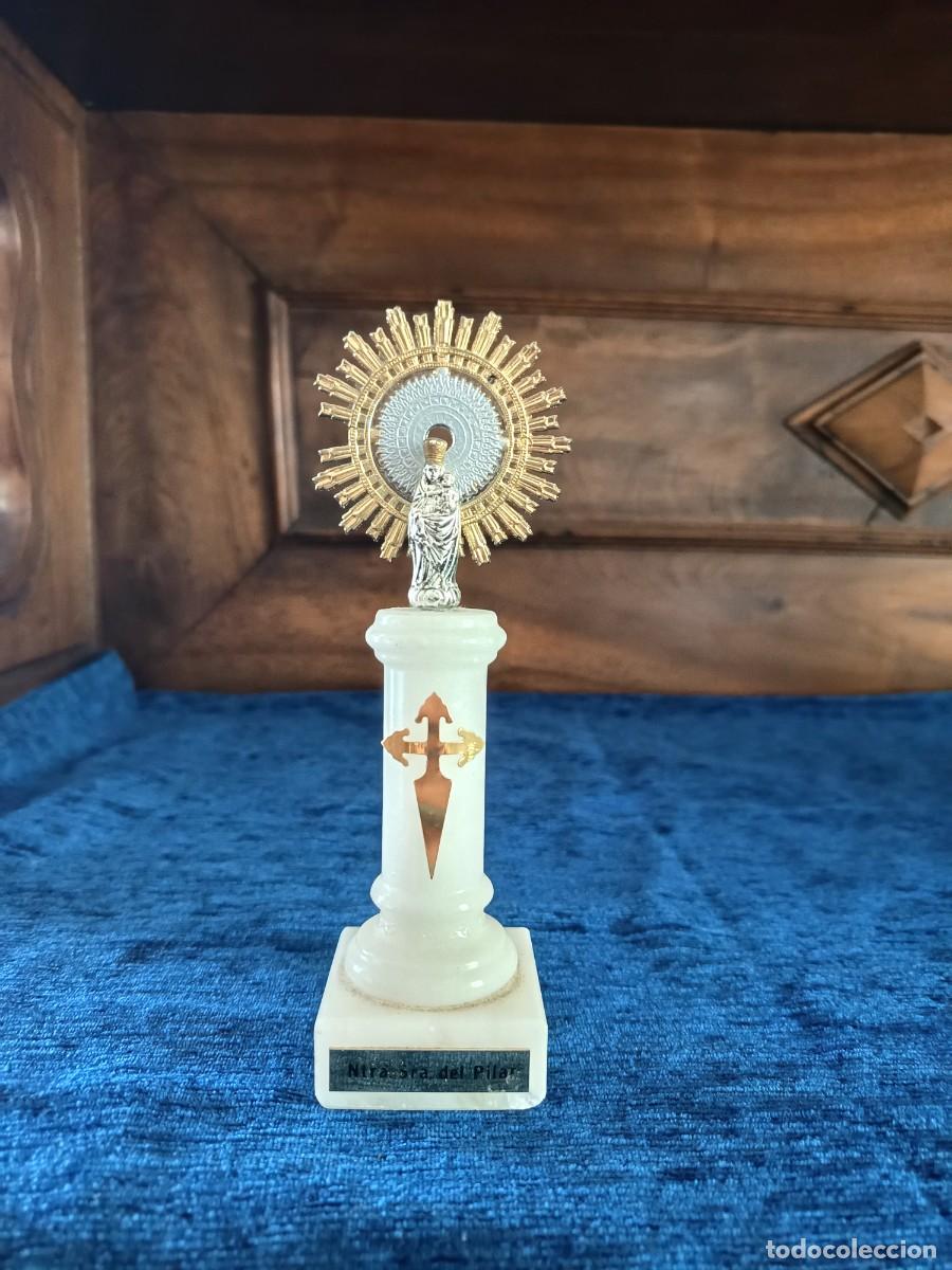 Coleccionismo: Virgen del Pilar 17 cm