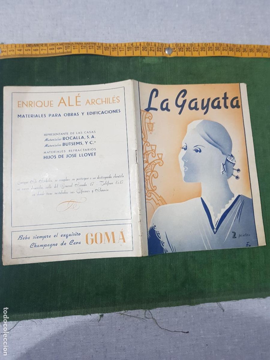 Coleccionismo: LA GAYATA FIESTAS DE LA MAGDALENA EJEMPLAR N&ordm;4
