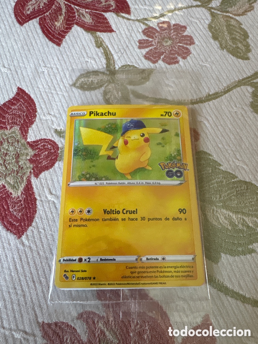 Coleccionismo: Pikachu Pokemon go espa&ntilde;ol - Foto 1