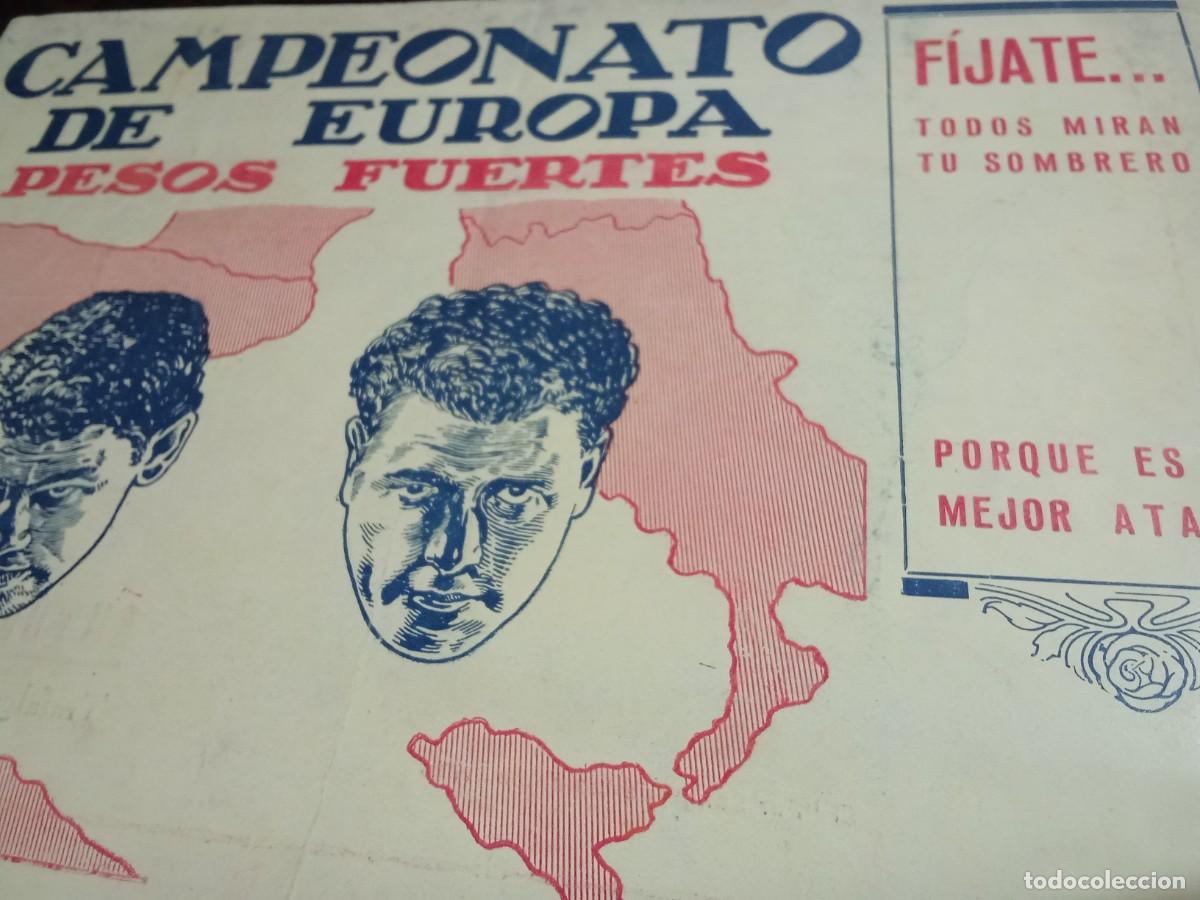 Coleccionismo: Campeonato de Europa .Pesos fuertes.