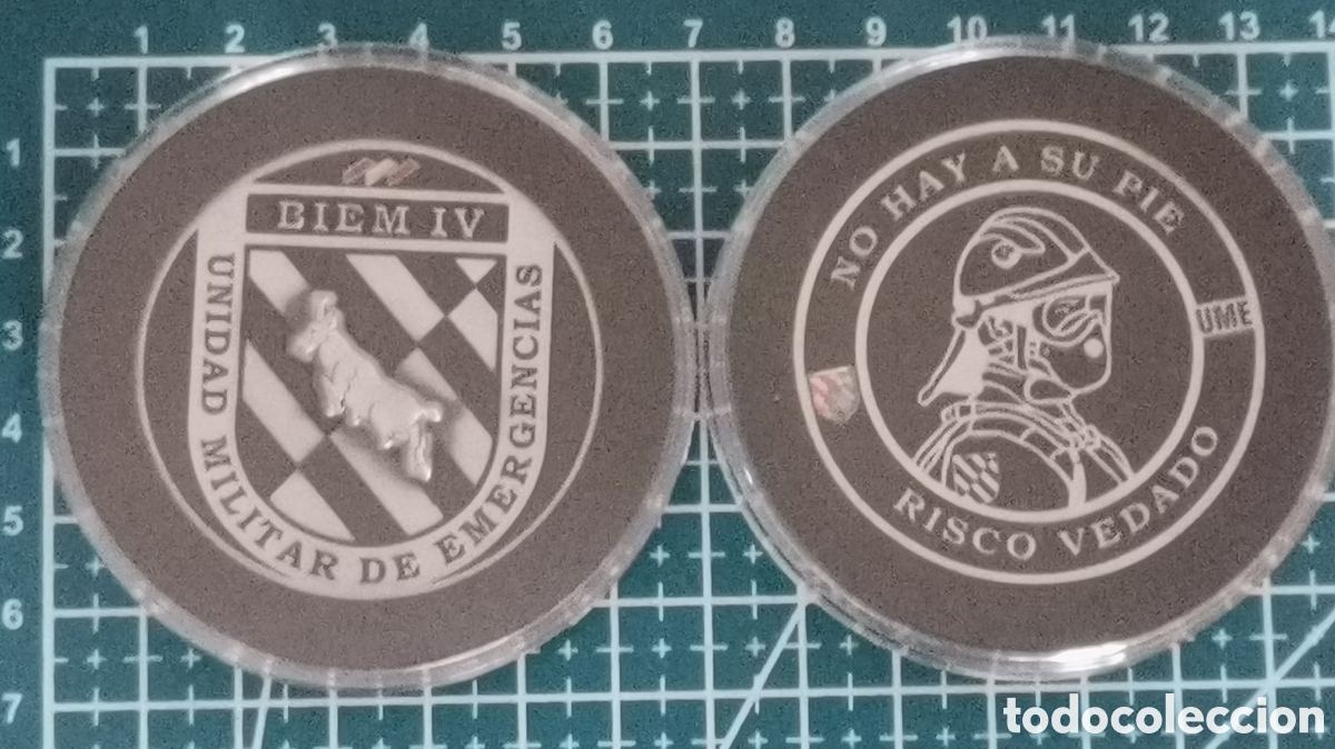 Coleccionismo: Moneda UME UNIDAD MILITAR DE EMERGENCIAS BIEM IV