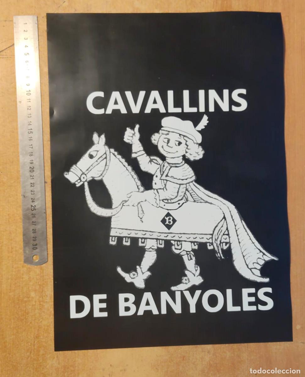 Coleccionismo: posteer cartell l&aacute;mina dels Cavallins de Banyoles