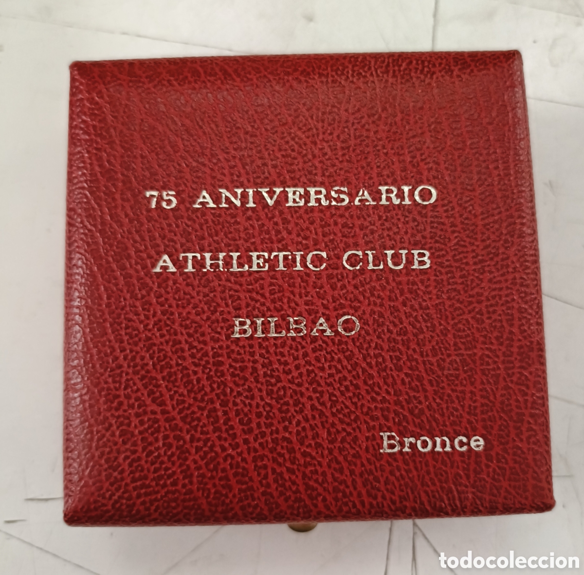 Coleccionismo: Caja vac&iacute;a 75 aniversario Athletic Club de Bilbao