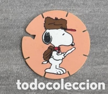 Coleccionismo: 10 Tazo Snoopy caps colecci&oacute;n grefusa a&ntilde;o 2002