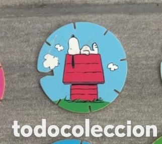Coleccionismo: 36 Tazo Snoopy caps colecci&oacute;n grefusa a&ntilde;o 2002