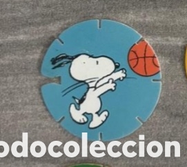 Coleccionismo: 18 Tazo Snoopy caps colecci&oacute;n grefusa a&ntilde;o 2002