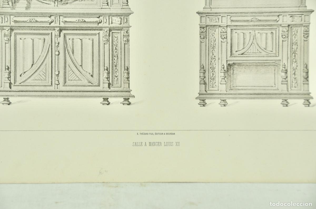 Coleccionismo: L&aacute;mina cat&aacute;logo fr&aacute;nces de muebles 7 - Foto 3
