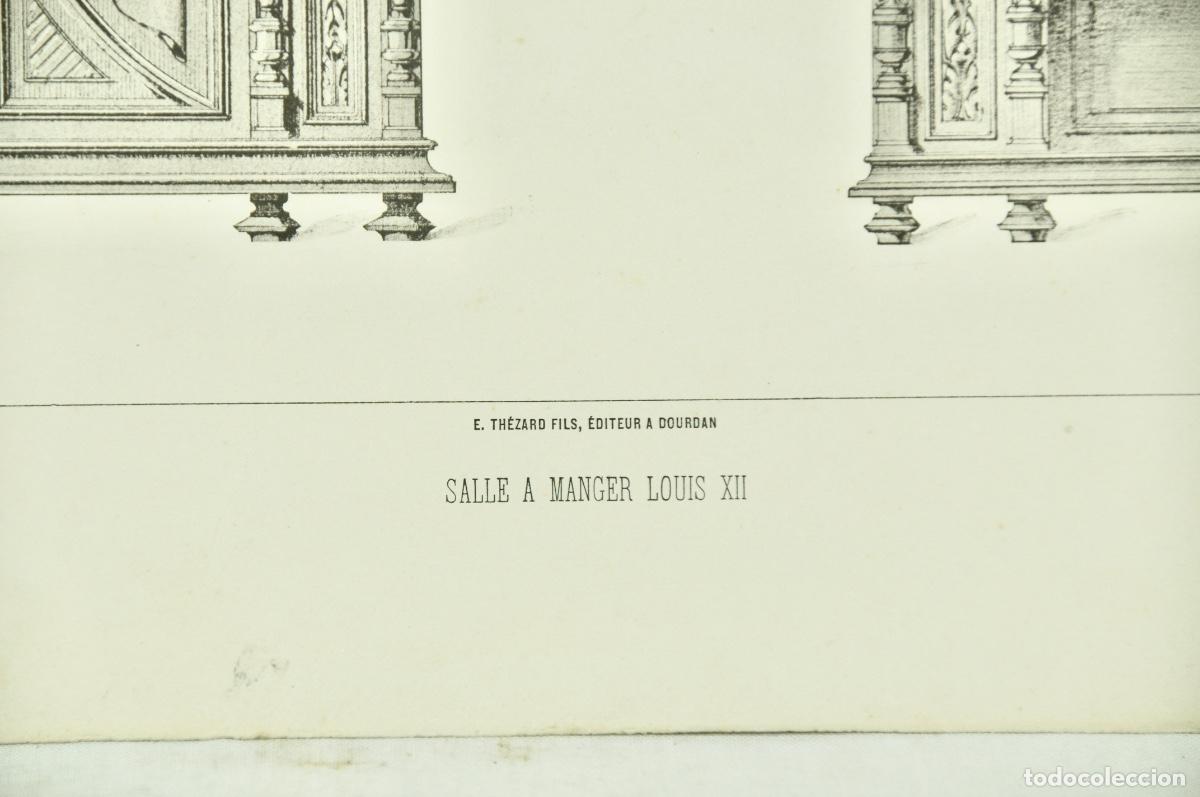 Coleccionismo: L&aacute;mina cat&aacute;logo fr&aacute;nces de muebles 7 - Foto 4