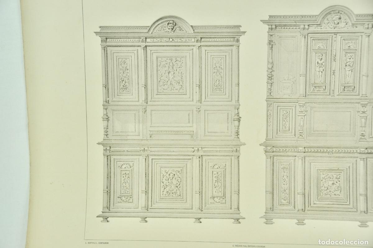 Coleccionismo: L&aacute;mina cat&aacute;logo fr&aacute;nces de muebles 16 - Foto 4