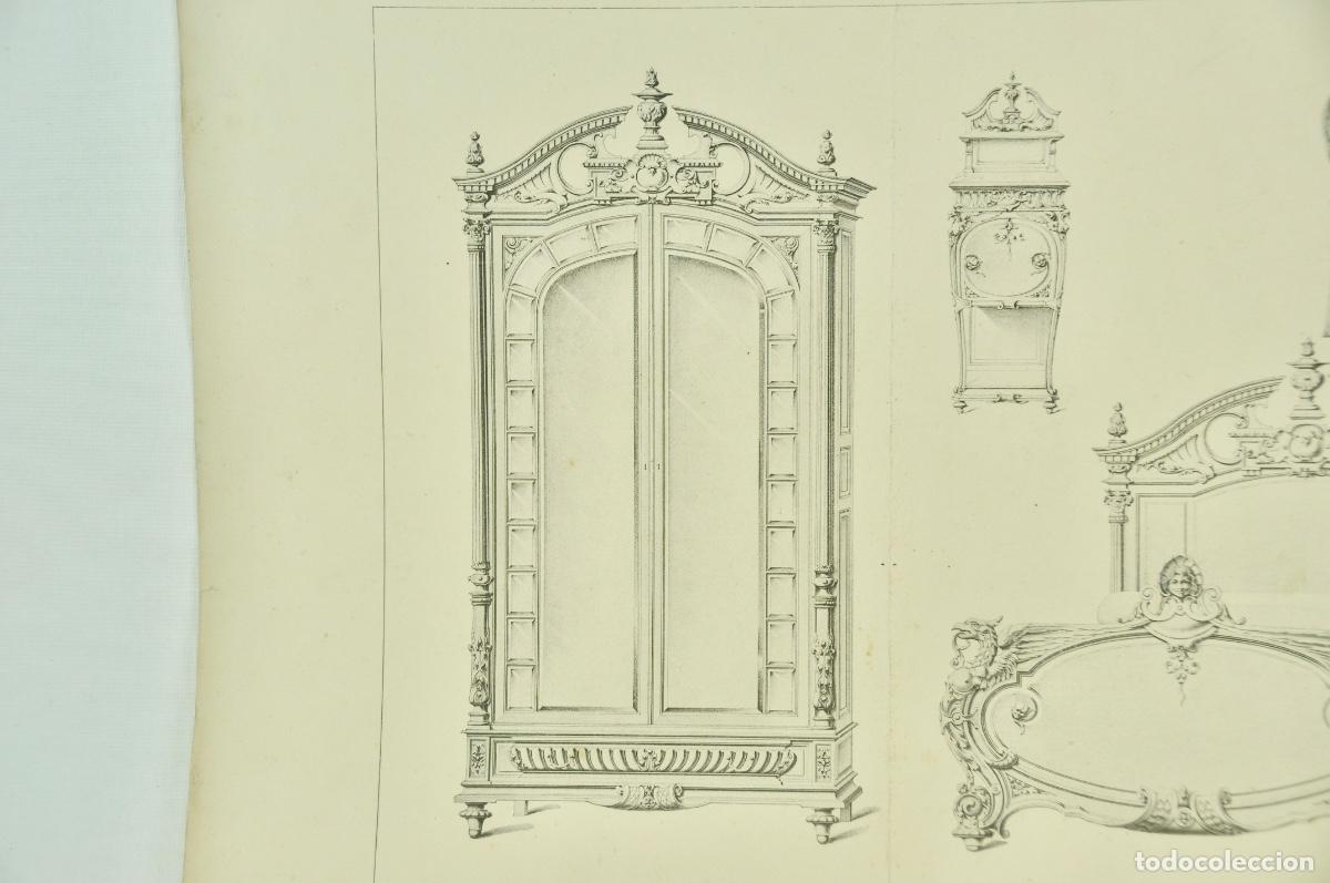 Coleccionismo: L&aacute;mina cat&aacute;logo fr&aacute;nces de muebles 17 - Foto 4
