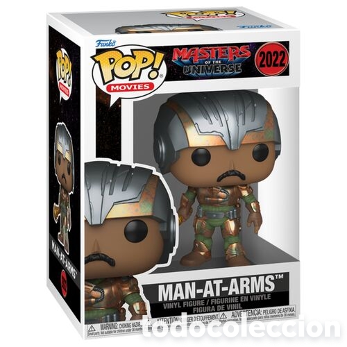 Coleccionismo: Figura POP Masters of the Universe Man-At-Arms Live Action