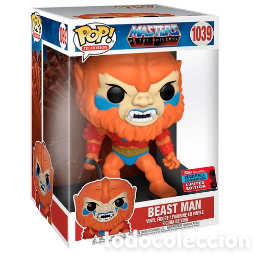 Coleccionismo: Figura POP Masters of the Universe Beast Man Exclusive 25cm