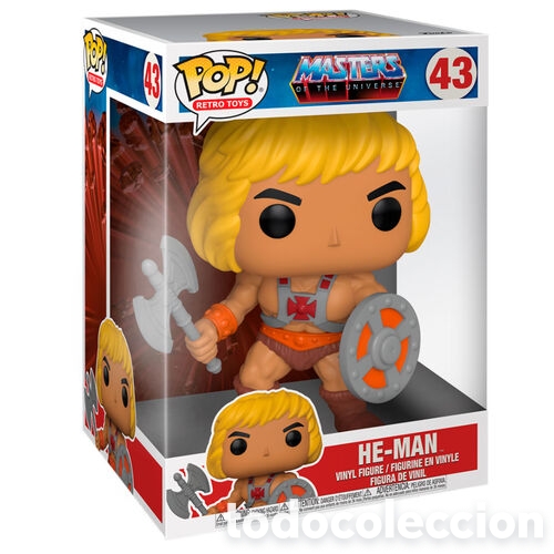 Coleccionismo: Figura POP Masters of the Universe He-Man 25cm