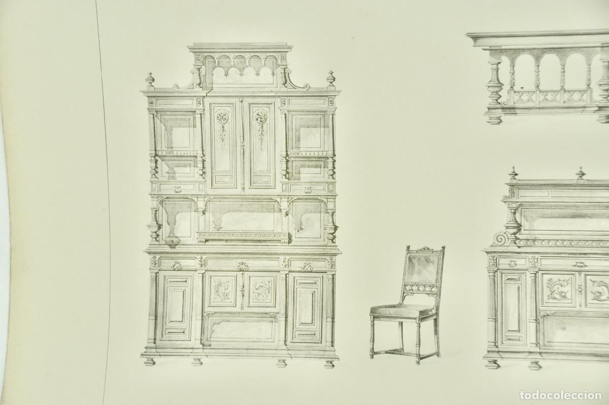 Coleccionismo: L&aacute;mina cat&aacute;logo fr&aacute;nces de muebles 20 - Foto 4