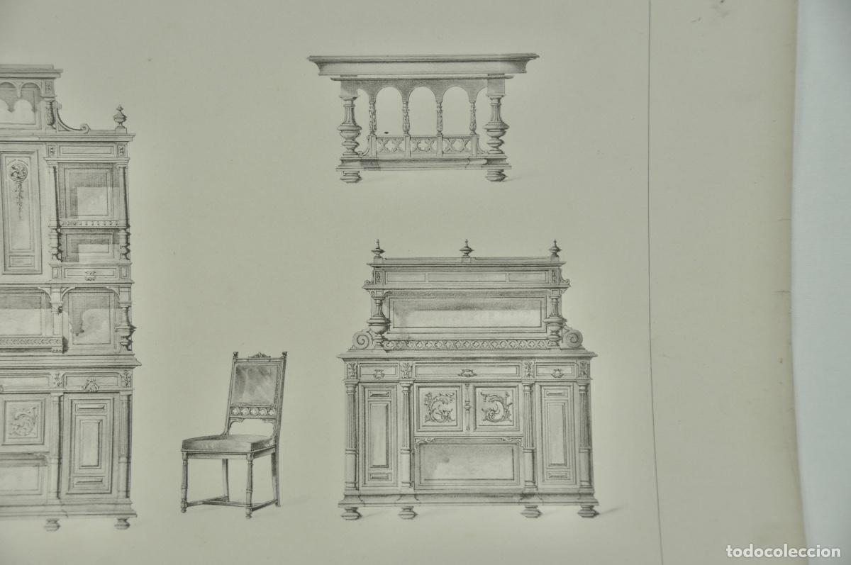 Coleccionismo: L&aacute;mina cat&aacute;logo fr&aacute;nces de muebles 20 - Foto 5