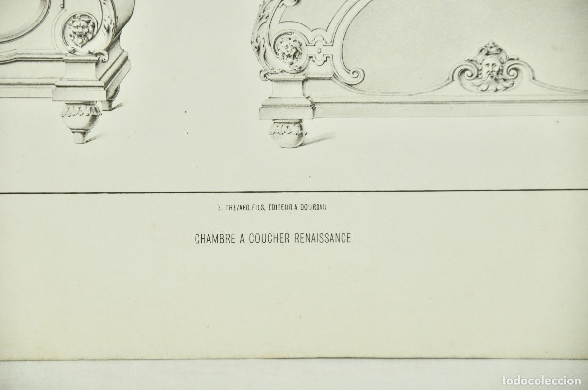 Coleccionismo: L&aacute;mina cat&aacute;logo fr&aacute;nces de muebles 21 - Foto 3