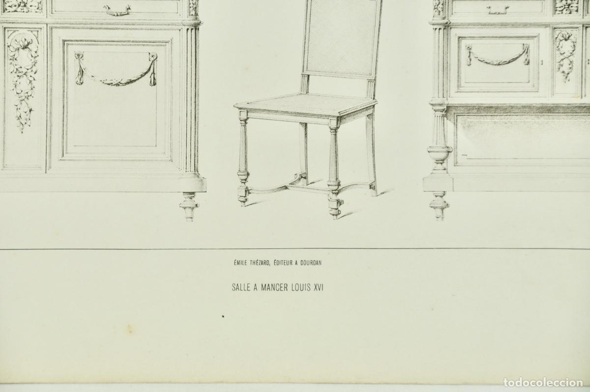 Coleccionismo: L&aacute;mina cat&aacute;logo fr&aacute;nces de muebles 24 - Foto 3