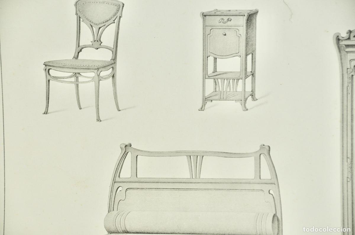 Coleccionismo: L&aacute;mina cat&aacute;logo fr&aacute;nces de muebles 25 - Foto 6