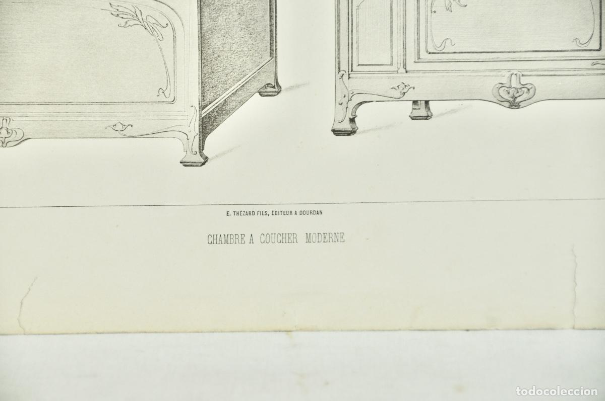 Coleccionismo: L&aacute;mina cat&aacute;logo fr&aacute;nces de muebles 26 - Foto 3
