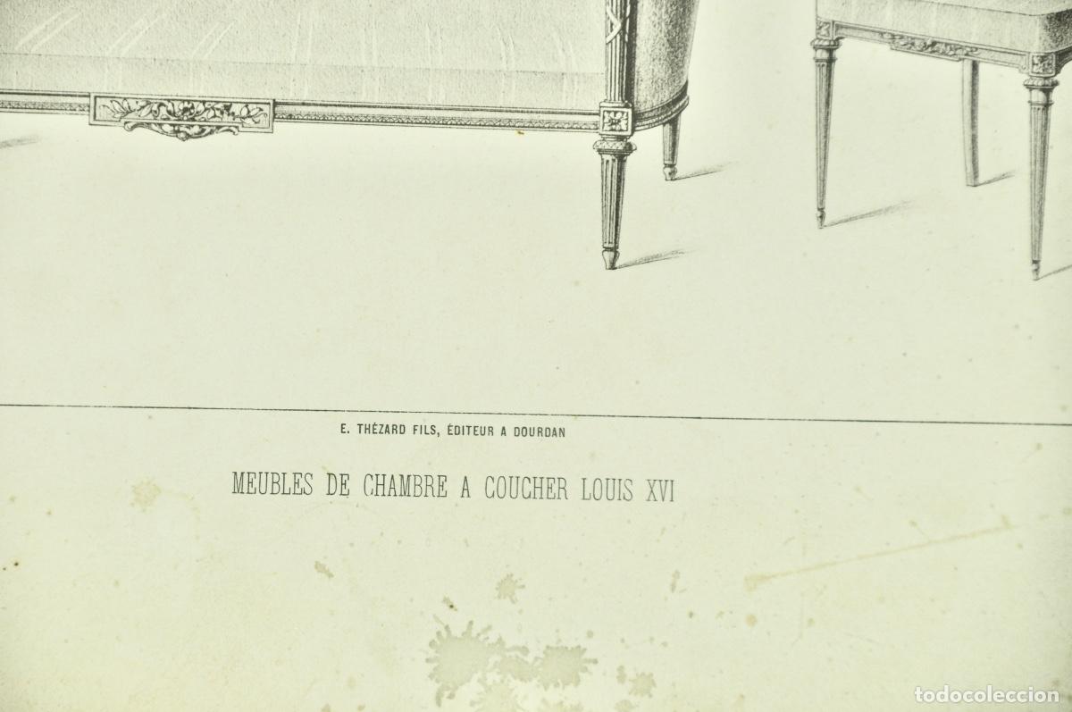Coleccionismo: L&aacute;mina cat&aacute;logo fr&aacute;nces de muebles 30 - Foto 3